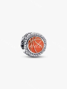 Engravable Basketball Charm